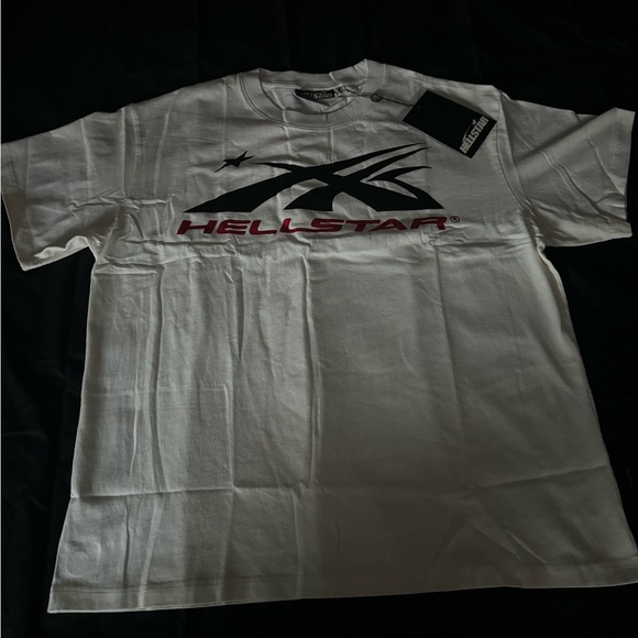 Black and White Graphic Hellstar Tee - Picture 3 of 8
